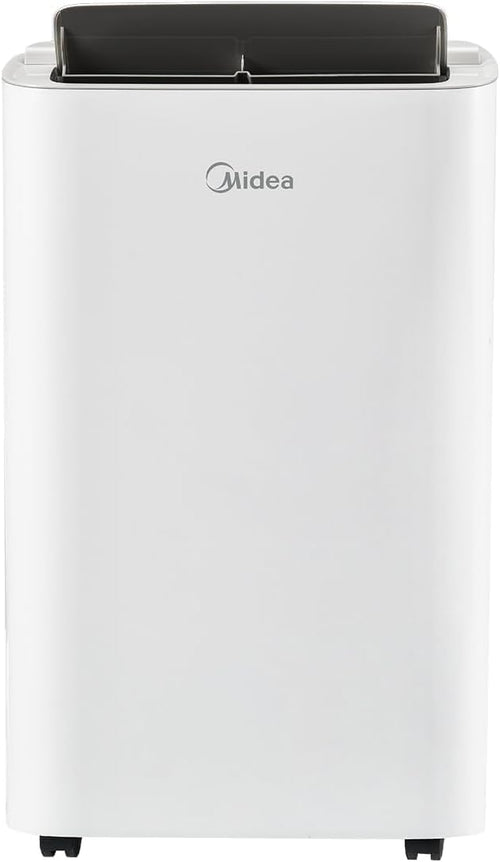 MIDEA 9000 BTU Silent Mobile Air Conditioner with Evacuation | 4 in 1: Air Conditioning, Ventilation, Dehumidification, Sleep | Portable Air Conditioner with App Control & Remote Control | Window Kit Included