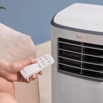 Cecotec ForceClima 7400 Soundless Touch Portable Air Conditioner, Remote Control and Touch Control, 7000 BTU, LED Display, 4 Modes, 2 Speed, Coverage up to 15 m²
