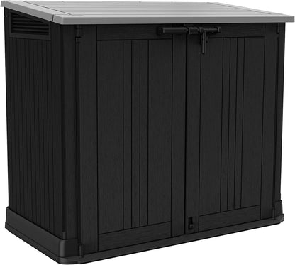 Keter Store It Out Ultra Outdoor Garden Storage Shed, 177 x 113 x 134 cm - Beige and Brown