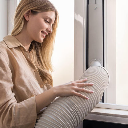 Cecotec ForceClima 7400 Soundless Touch Portable Air Conditioner, Remote Control and Touch Control, 7000 BTU, LED Display, 4 Modes, 2 Speed, Coverage up to 15 m²