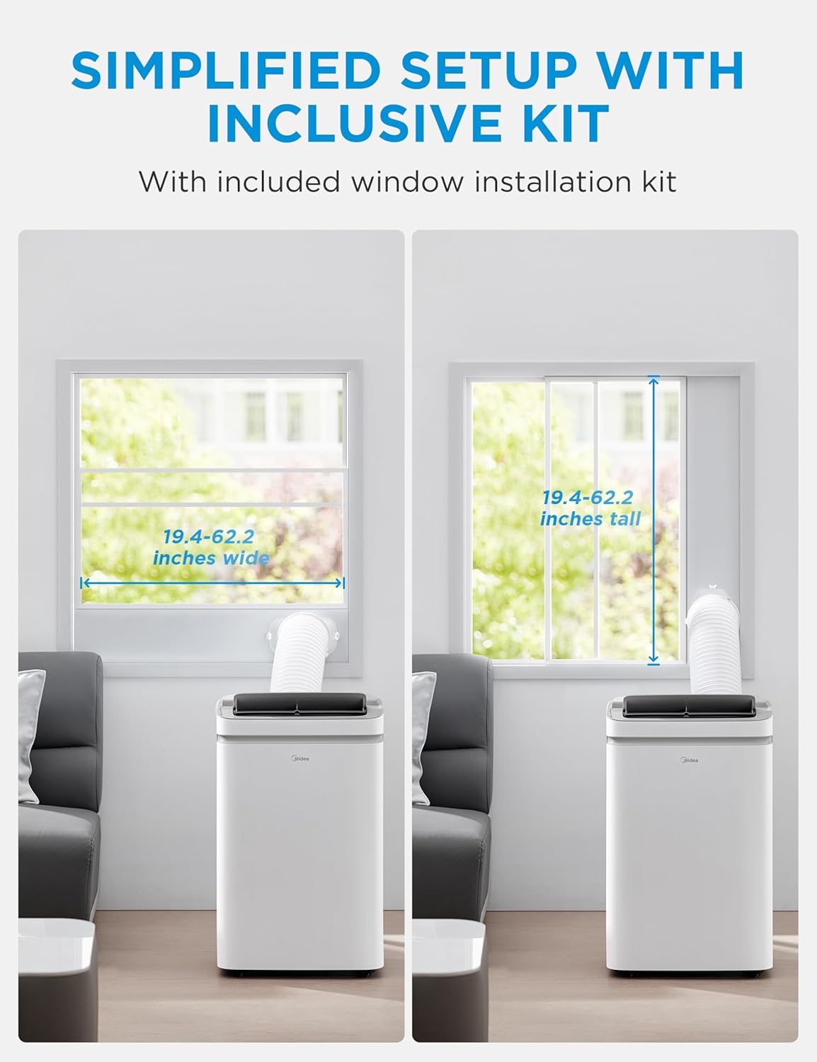 MIDEA PortaSplit Mobile Parent Air Conditioner