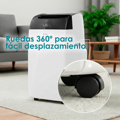 Daitsu Alisios Premium APD12FCX Aire Acondicionado Portátil con Bomba de Calor WiFi 3009 Fridge
