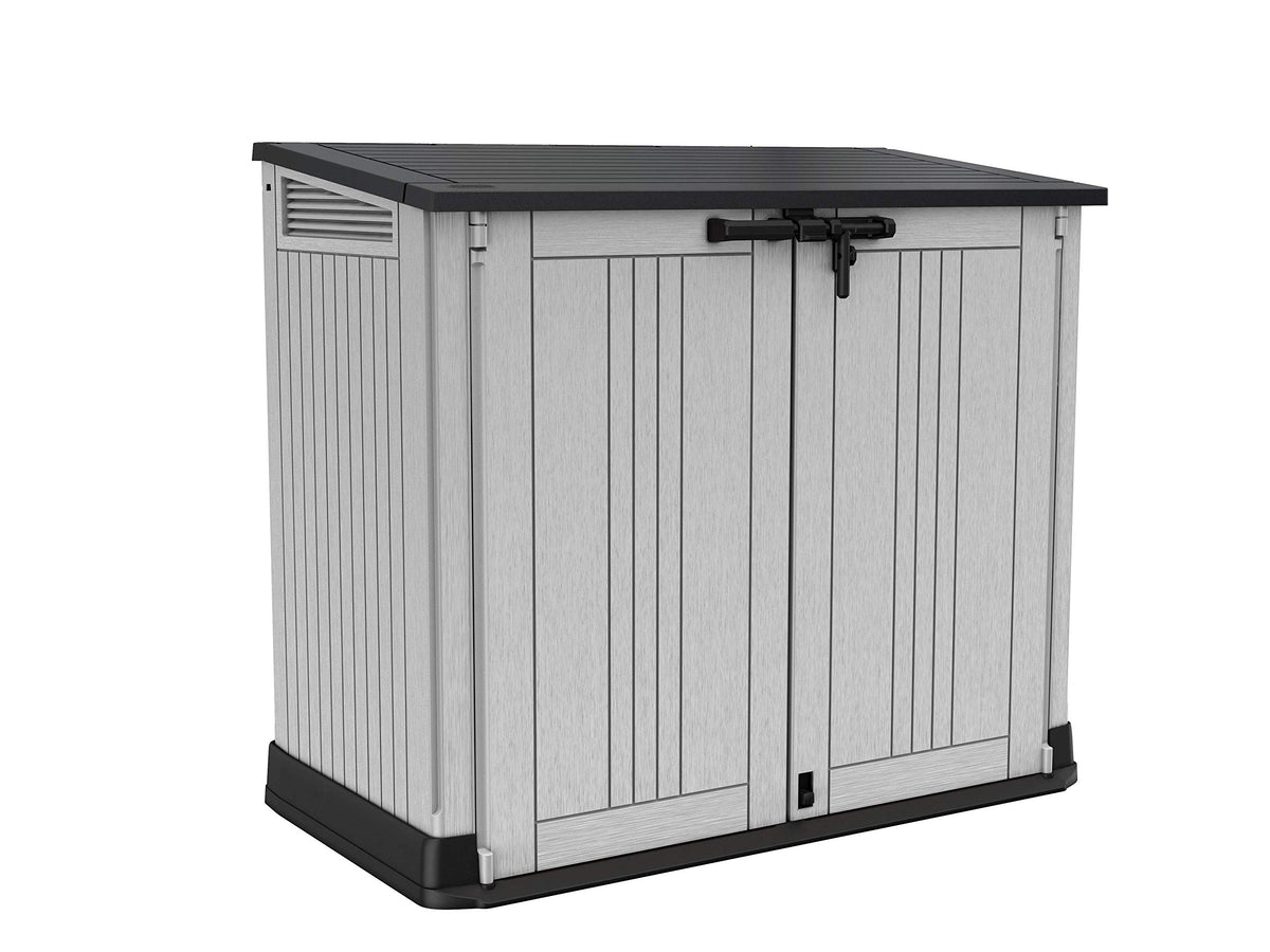 Keter Store It Out Ultra Outdoor Garden Storage Shed, 177 x 113 x 134 cm - Beige and Brown